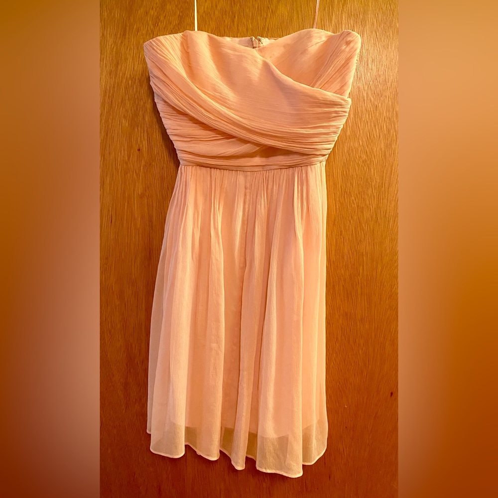 Strapless J. Crew dress